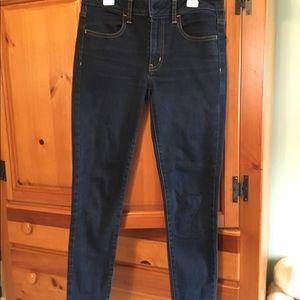 American Eagle Blue Jeggings, size 6